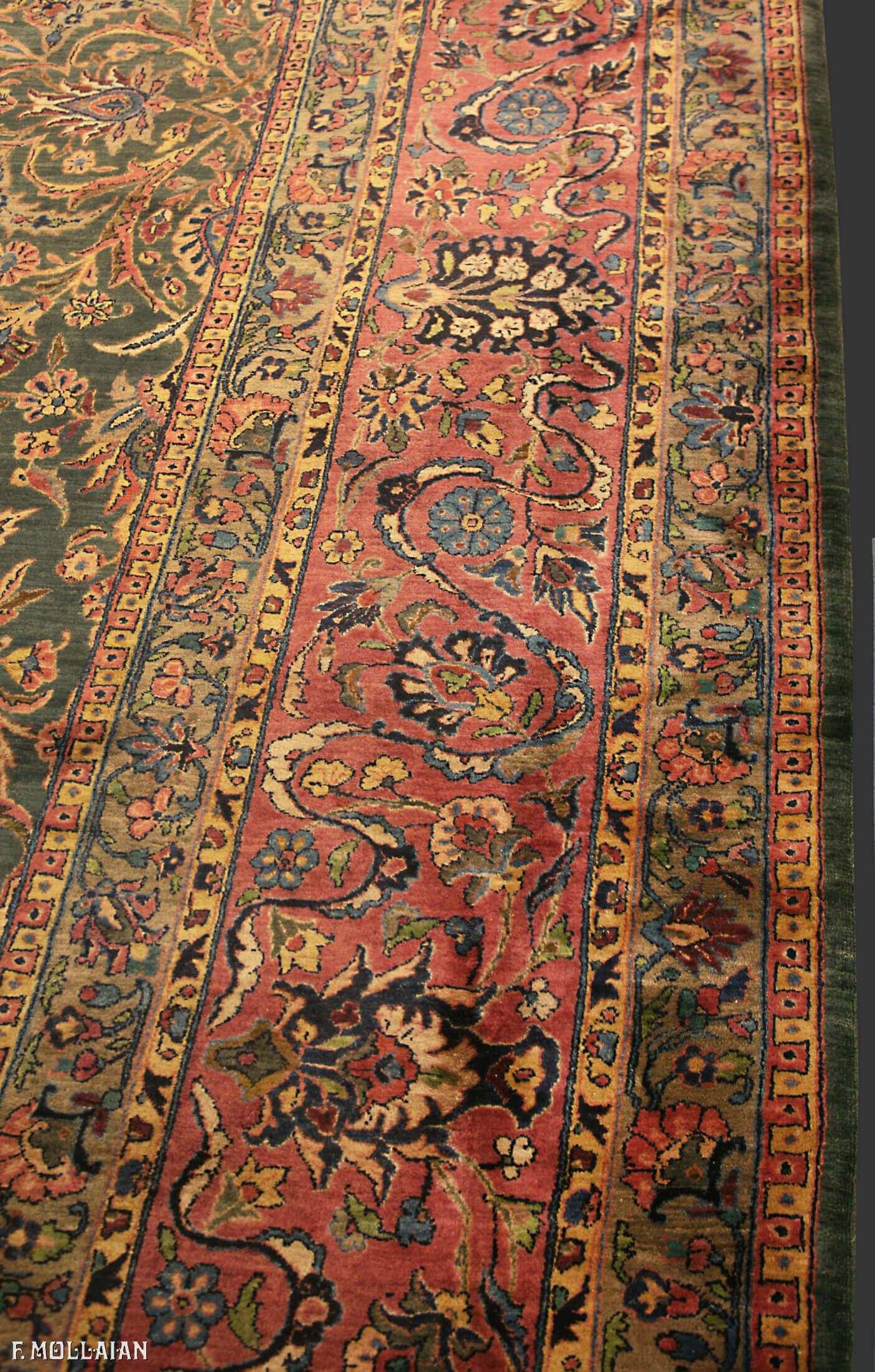 Teppich Persischer Antiker Kashan Manchester n°:97593275